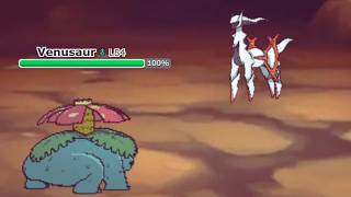 God vs a stupid Venusaur