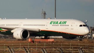 Departing aircrafts at narita airport on a chill sunny holiday