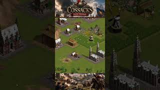 Early Game Cossacks Back to War Fast Base, Gold Mining, First Barracks & Army Build