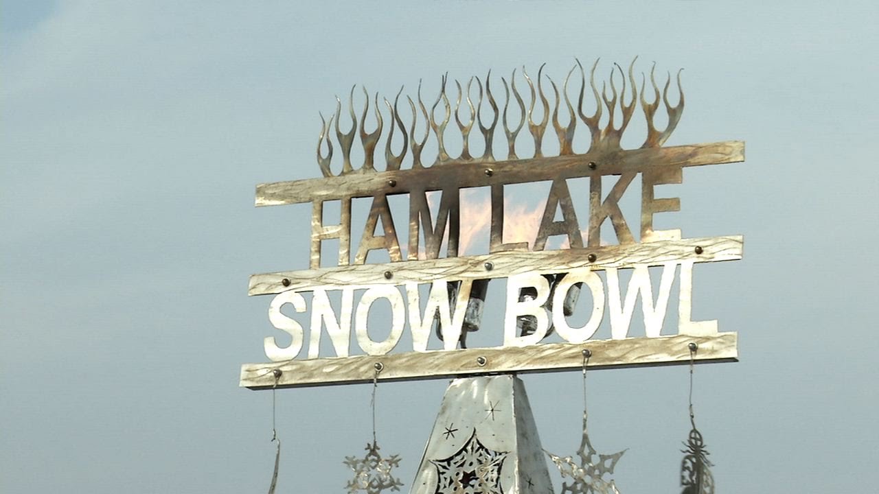 Ham Lake Snowbowl Around the Corner