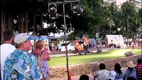 Kuhio Beach Park Hula Show at Waikiki Beach