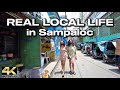 Real Life in SAMPALOC Paranaque City Philippines - Local Scenes [4K]