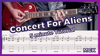 How To Play Concert for Aliens - Machine Gun Kelly MGK [Guitar Tutorial / Lesson w/ Tab and Chords]