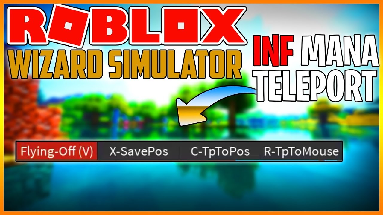 New Roblox Script Hack Wizard Simulator Gui Unlimited Mana Teleport And More Youtube - wizard life roblox gui hack download