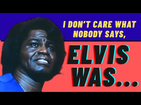 James Brown talks about Elvis in surprising, rare interview