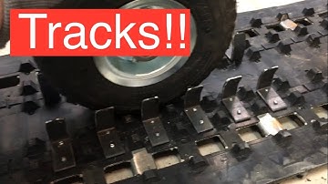 Mini Snow Cat - track build