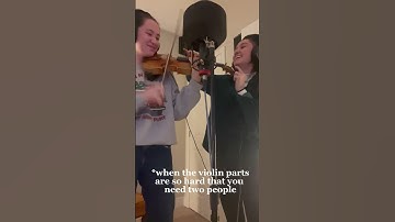 Thumbnail of Carol of the Bells/Sing we Now of Christmas - Out Now! 💚❤️🎻 #violin #sisters #carolofthebells