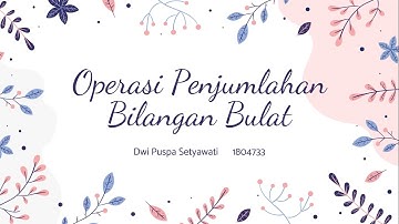 Operasi Penjumlahan Bilangan Bulat Menggunakan Aplikasi Scratch