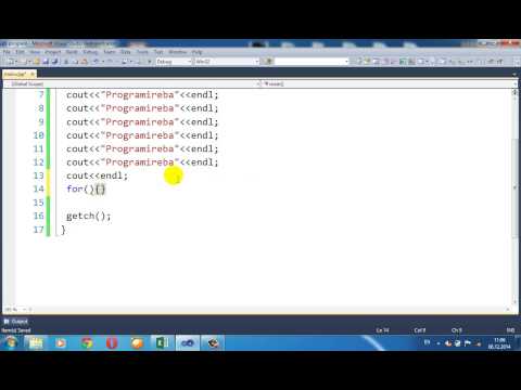 C++ - For ციკლის ოპერატორი