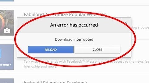 Solved: "An error has occurred" "NETWORK_FAILED on Chrome web store"
