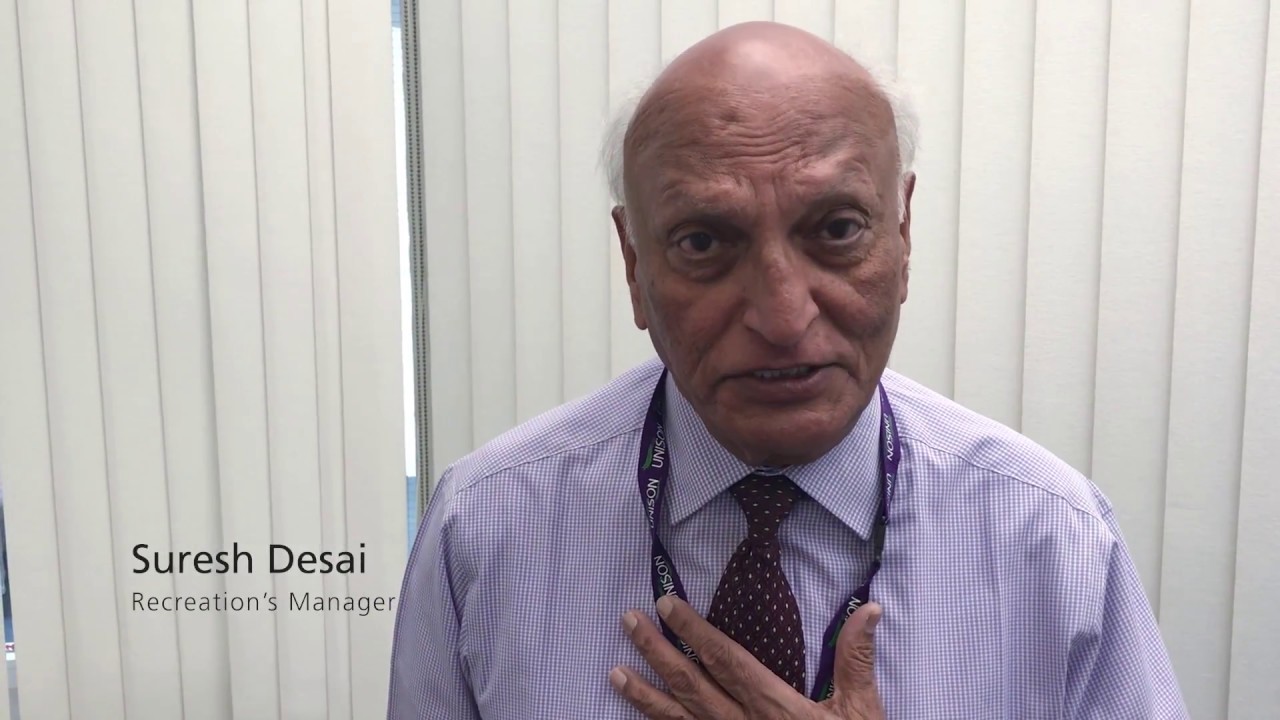 NHS 70 - Suresh Desai, Recreation Manager