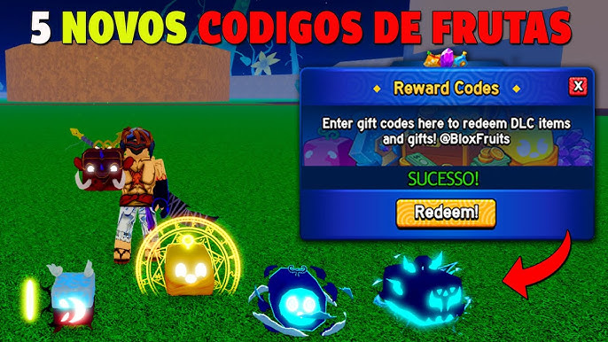 CORRE 3 NOVOS CÓDIGOS SECRETOS DE FRUTAS GRÁTIS NO BLOX FRUITS 