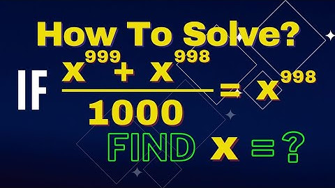 Find x In This Challenging Exponential Equation | 99% miss This | Mathematics Olympiad Training