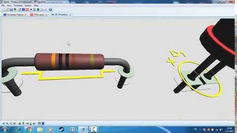 How to add LED Diode PCB Package in Proteus 8.1