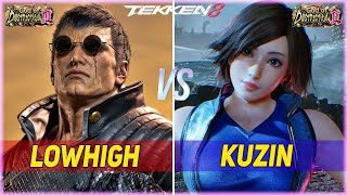 T8 🔥 Lowhigh (Bryan) vs Kuzin (Asuka) 🔥 High Level Gameplay