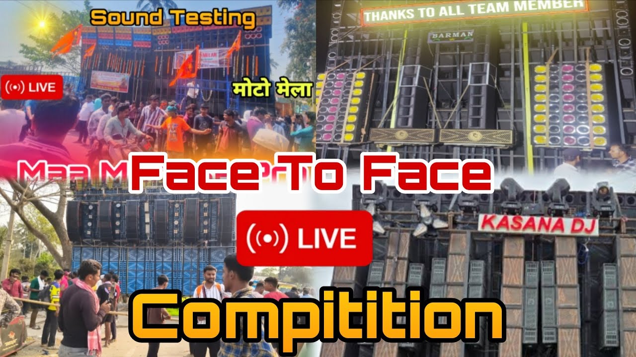 Face To Face Compitition Barman, Ankit,Maa Manasa, Kasana 🛑💥🔥💪