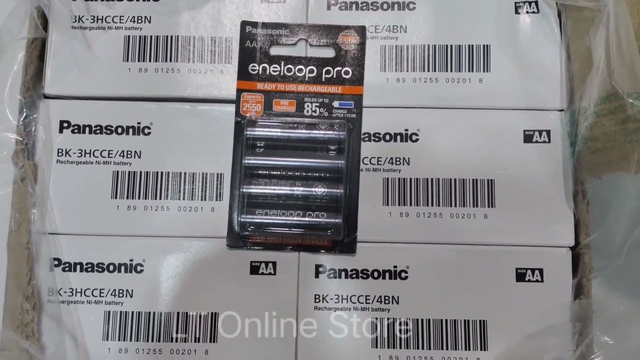 Panasonic Eneloop Pro AA, 2550mAh 4-Battery – Rs.1050 – LT