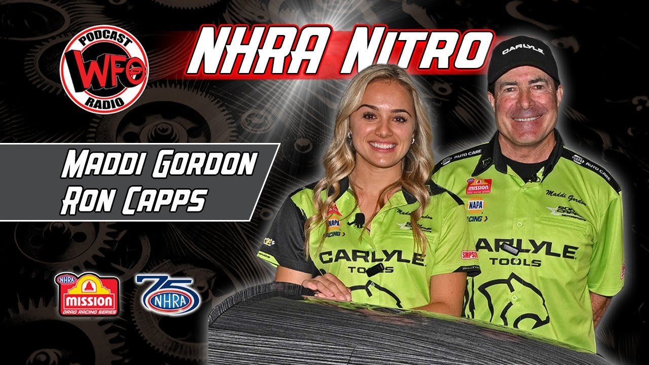 Ron Capps and Maddi Gordon go WFO on NHRA Nitro