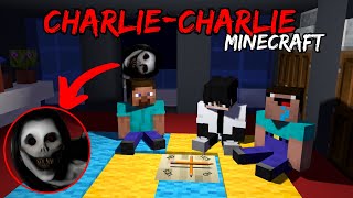 CHARLIE CHARLIE IN MINECRAFT ! Horror video in hindi