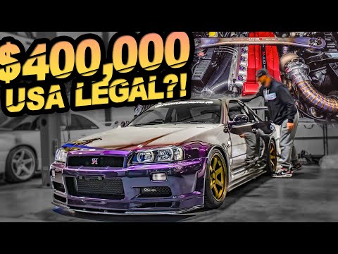 Adam LZ's Nissan Skyline R34 GTR: Inspired by the Fast and Furious  Franchise