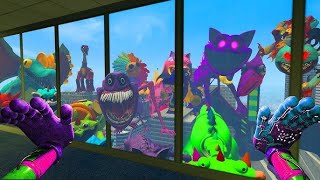 Surviving all smilling critters Poppy Playtime chapter 4 Monsters In Garry's Mod