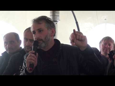 \"არა ჰესის მშენებლობას\" -ნამახვანი ჰესის პროექტის განხილვა სოფელ ტვიშში ხმაურის ფონზე წარიმართა