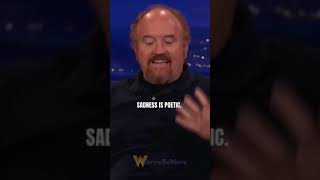 "Sadness is Poetic" - Louis CK #shorts
