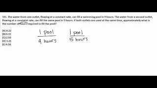 GMAT Review: Rate Word Problems