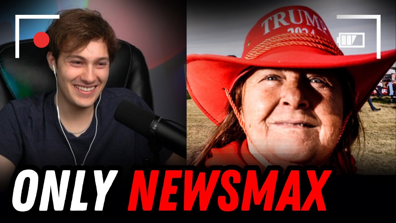 DELUSIONAL MAGA Lady DEMANDS Newsmax Sources