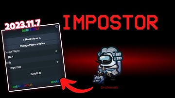Among US | MEGA MOD MENU!! & No cooldown - Host Menu!!