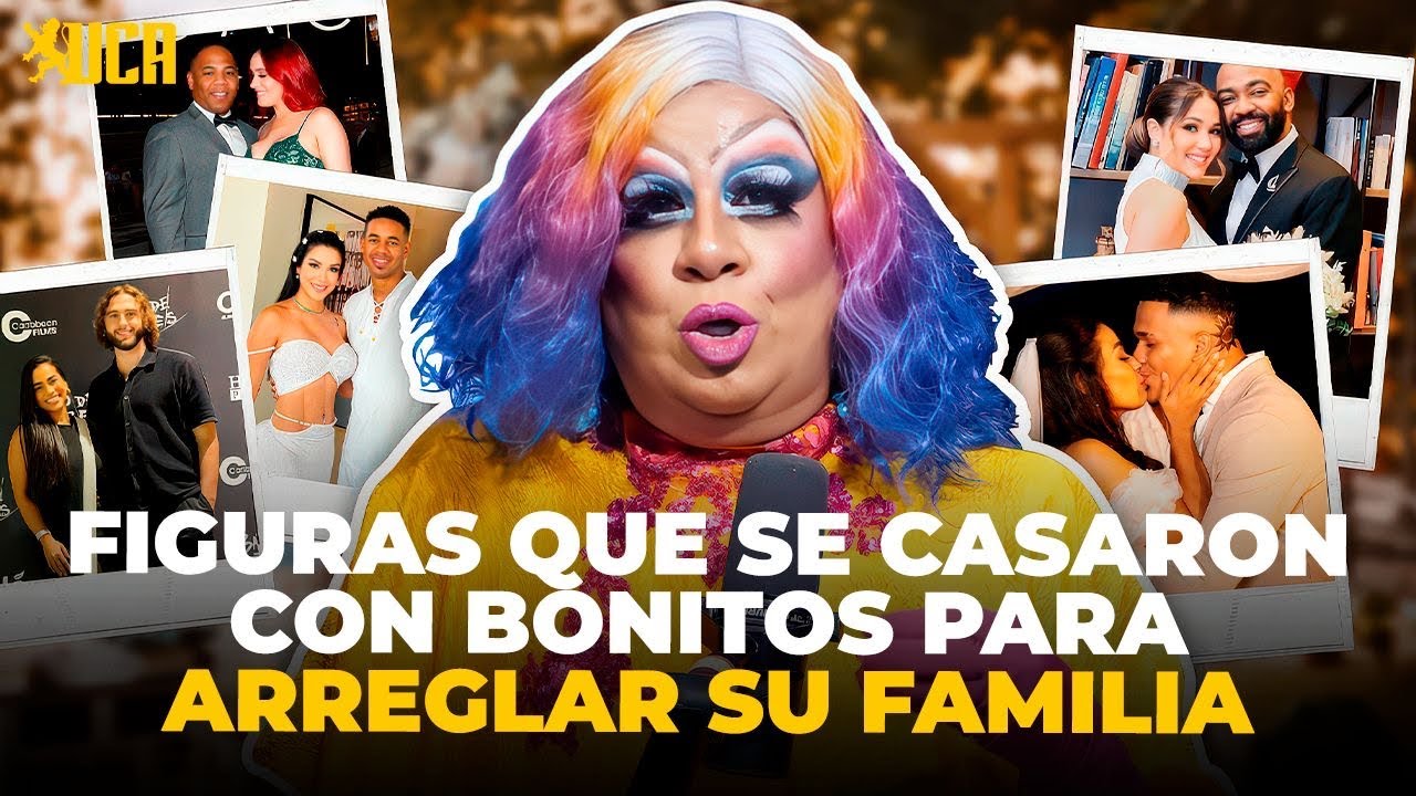 FIGURAS QUE SE CASARON CON BONITOS PARA ARREGLAR SU FAMILIA 