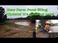 New Farm Pond Update! It's gushing Now! 06-23-17 9:52 a.m. Kapper Outdoors