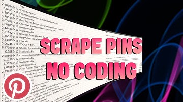 How To Scrape Pinterest Pins (No Code Needed)