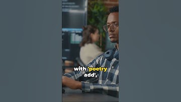 Master Poetry for Python Dependency Management #shorts #python #coding #pythonprogramming