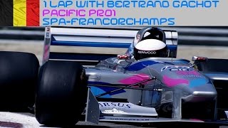 Bertrand Gachot Pacific PR01 Ilmor Belgium GP