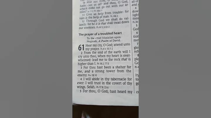 Psalm 61:1-4 KJV Good morning Good afternoon! May everyone have a blessed happy Sabbath Day!🙏🕊️♥️