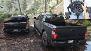 Toyota Tundra & Toyota Tacoma - Forza Horizon 5 | Logitech g29 gameplay