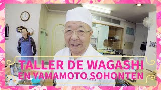 Visitamos YAMAOTO SOHONTEN y aprendemos a hacer dulces japoneses'