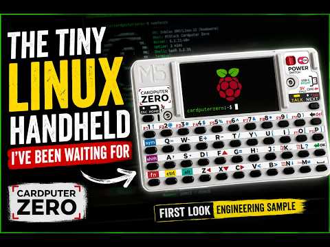 The Tiny Linux Handheld I’ve Been Waiting For — Cardputer Zero