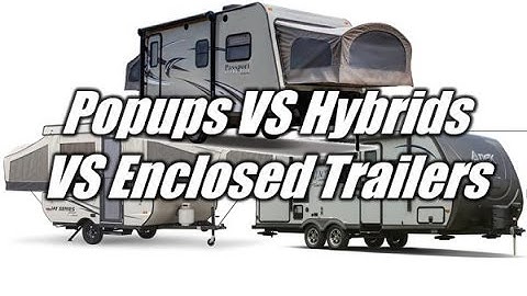 HaylettRV.com - Popup vs Hybrid vs Enclosed Camper Comparison with Josh the RV Nerd