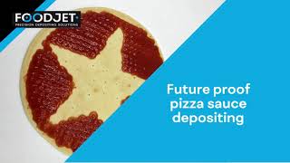 Future Proof Pizza Depositing? Targeted Sauce Depositing with FoodJet Pizza Sauce Depositors