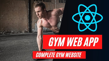 Build a Modern Gym Web App | React Website Tutorial | React Course For Beginners
