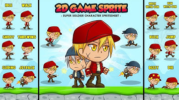 Reskin Factory - Metal Soldier Fury ( 2D Game Character Sprites )