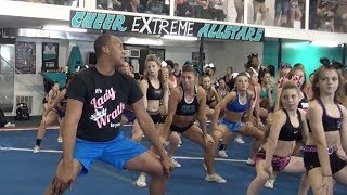 Cheer Extreme Tryouts Kernersville INSTRUCTIONAL DANCE 2014