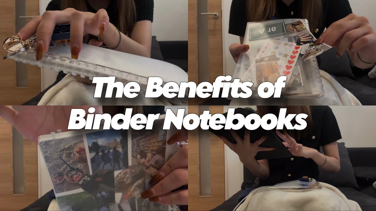 [ マイノート紹介📖✍🏼✨ ] 今からノート始めたい方必見！！！大好きなバインダーノートのオススメポイント５つ紹介！