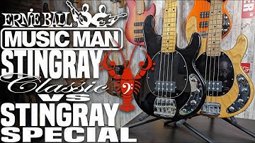 Music Man Stingray Classic vs. Stingray Special - Stingray Sweetness - LowEndLobster Tone Shootout
