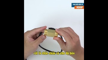 Cảm biến lưu lượng nước Hall YF-B5 DN20 (P4RL) #Shorts