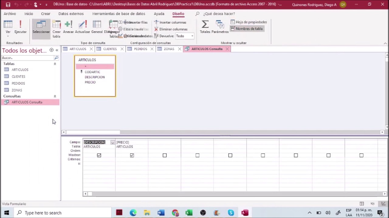 Access Consultas - YouTube