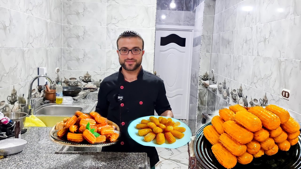 سر عمل بلح الشام المقرمش في البيت 😋 بنفس طريقة المحلات اعتمدي الطريقة دي مش هاتشتريه تاني 💯👌