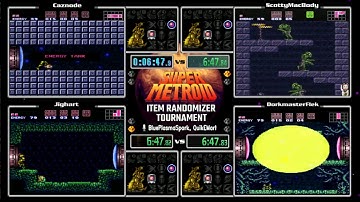 Caznode vs ScottyMacBody (G2), Jighart vs DorkmasterFlek (G2). SM Randomizer Tournament 2017